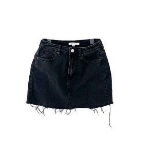 Pacsun Black Jean Skirt!